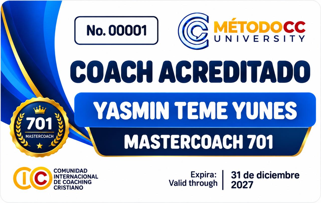 Credencial Master Coach 701 de Hector Teme
